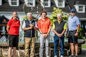 Les frères Pierre et Paul Choquette au tournoi de golf de La Fondation de l’Université Laval en 2021.