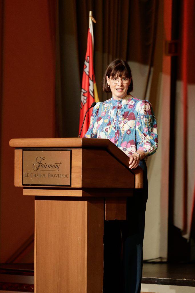 Madame Sophie D'Amours, rectrice de l'Université Laval