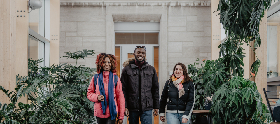 Trois étudiants