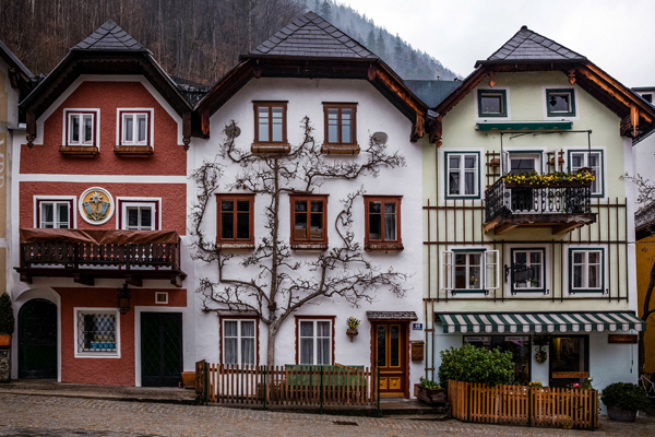 Rangée de maisons