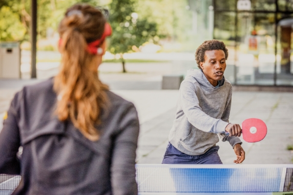 Joueurs de ping-pong