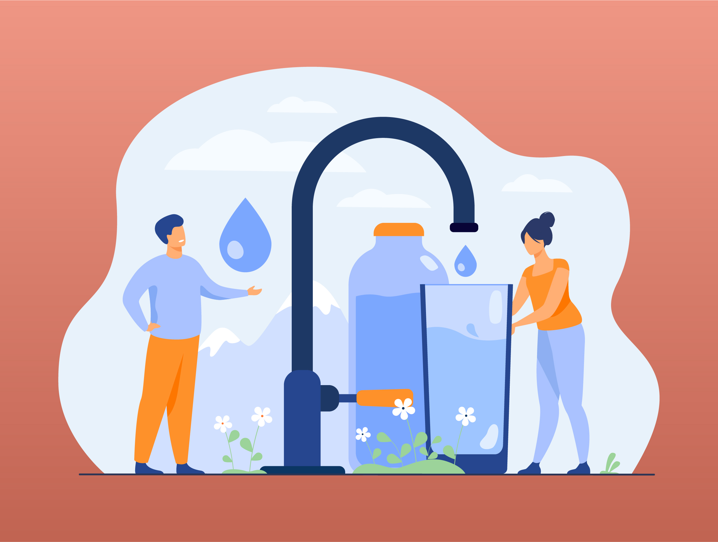 Mettre en place une solution novatrice et participative pour la consommation responsable de l'eau au sein d'une municipalité.