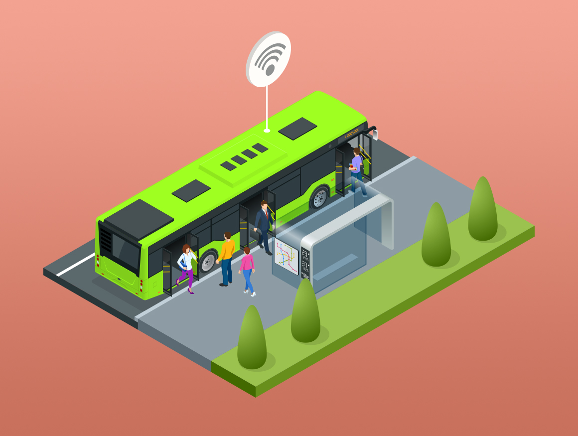 Bus connecté