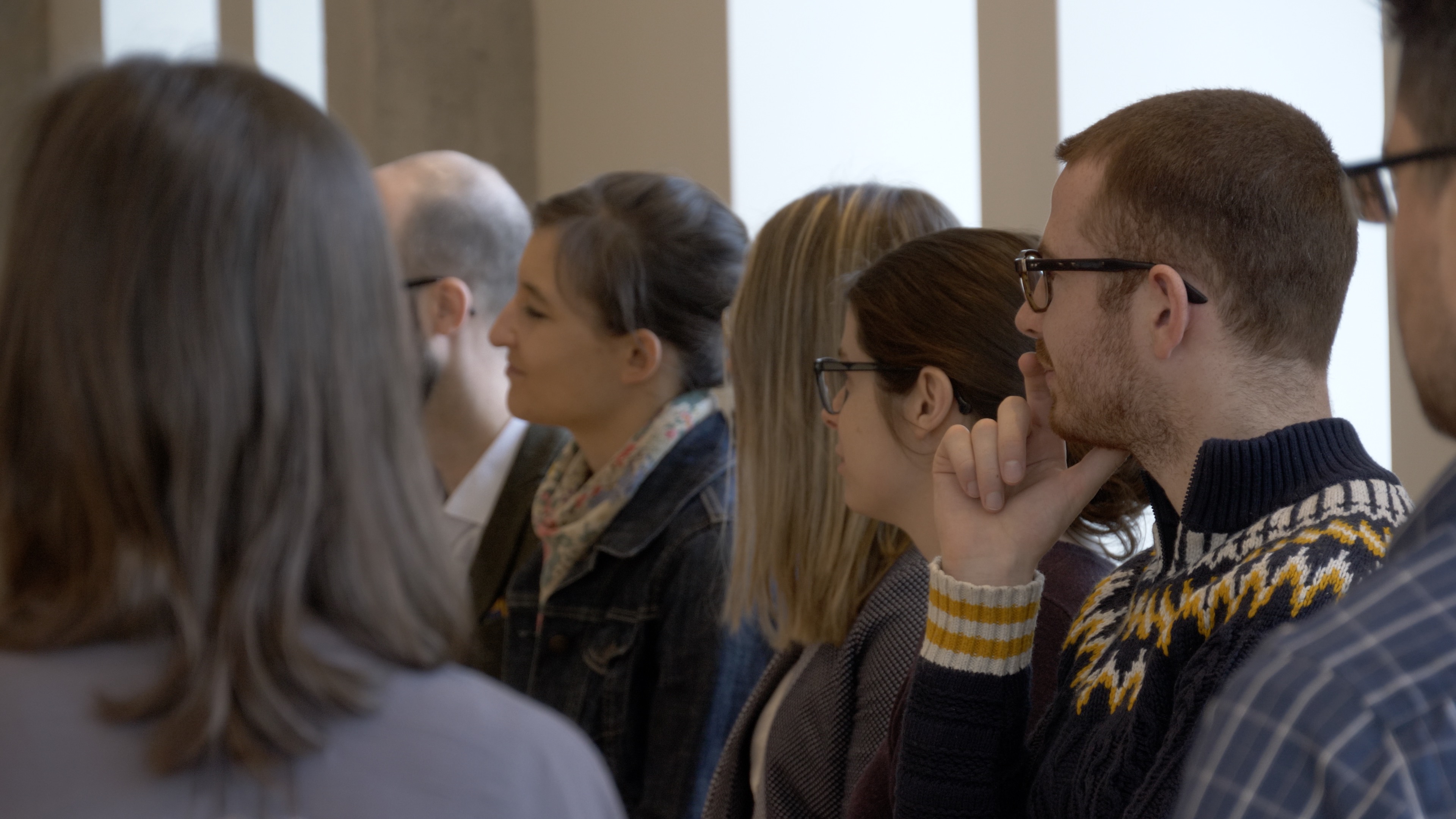 Étudiants en atelier