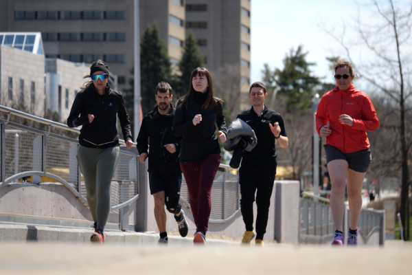 Coureurs ULaval MAI-toi en action