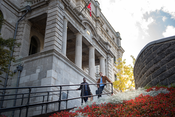 Arrivée au Canada