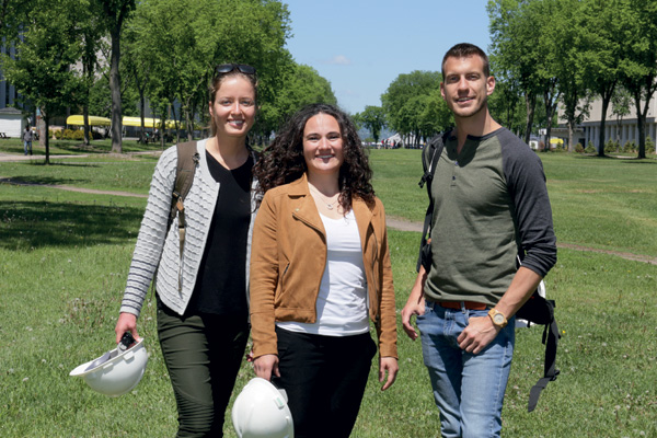 Groupe d'étudiants