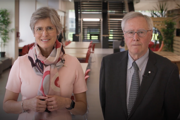 Sophie D'Amours et Jean Houde