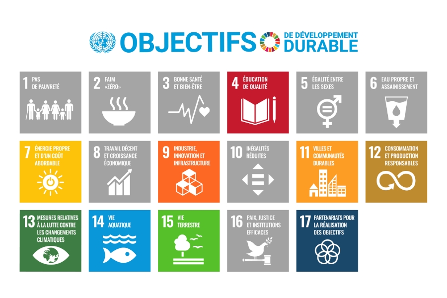 Objectifs des nations unies s'appliquant à cette thématique