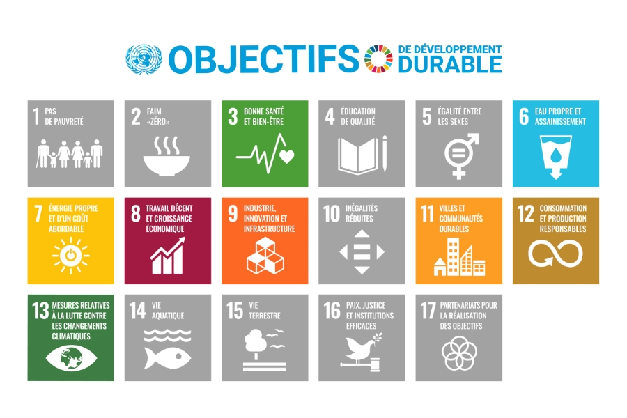 Objectifs des nations unies s'appliquant à cette thématique