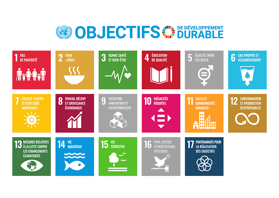 Objectifs des nations unies s'appliquant à cette thématique