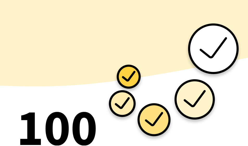 100 projets terminés