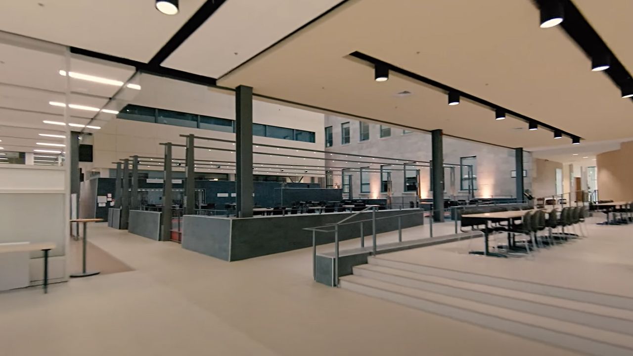 cafétéria du Pavillon Ferdinand-Vandry
