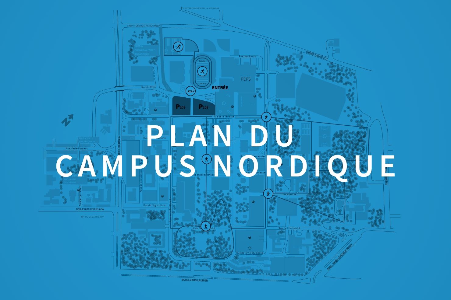 plan du campus