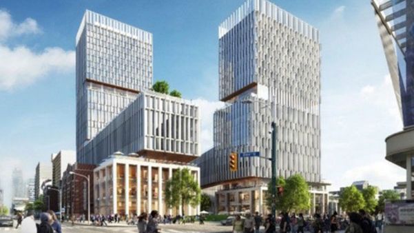 Quartier universitaire à Toronto