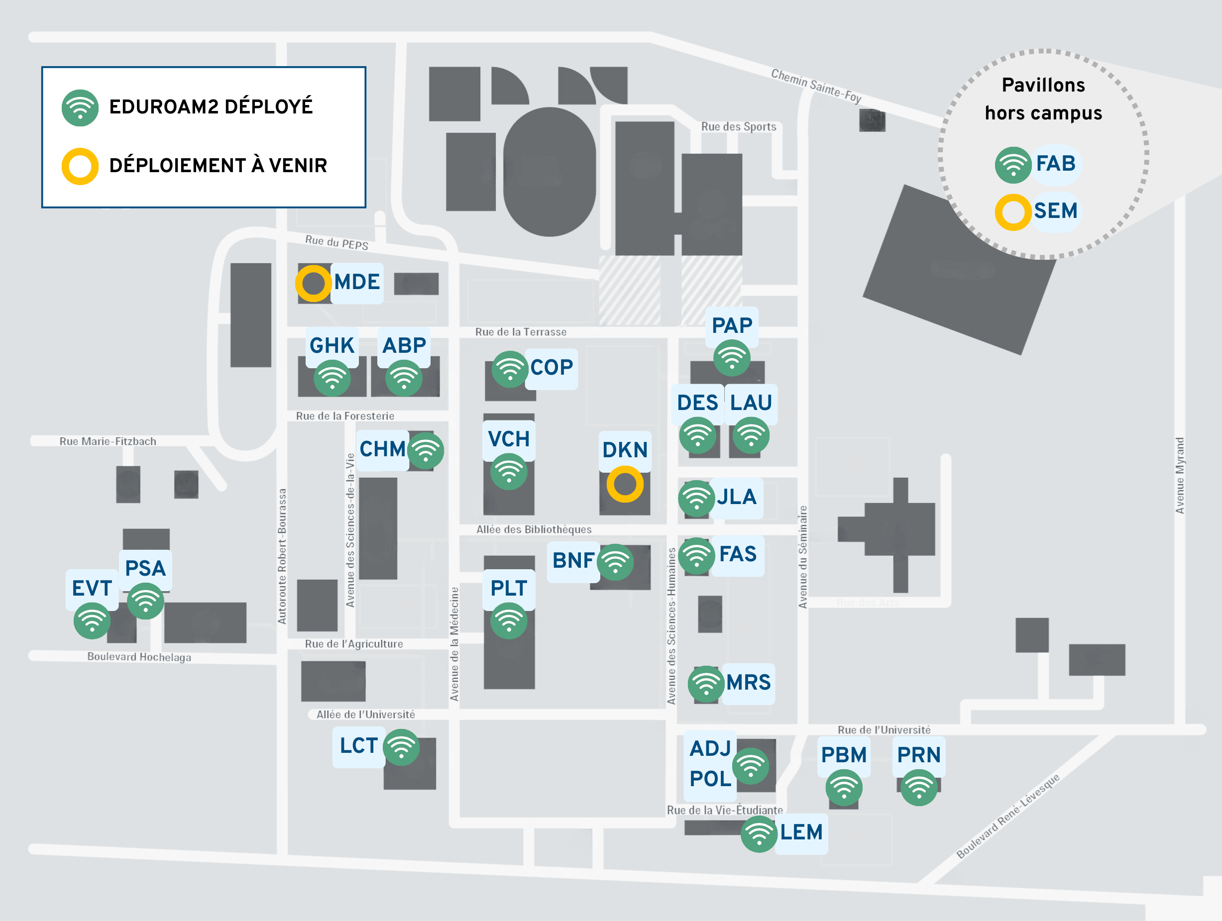 carte du déploiement du réseau sans fil eduroam2