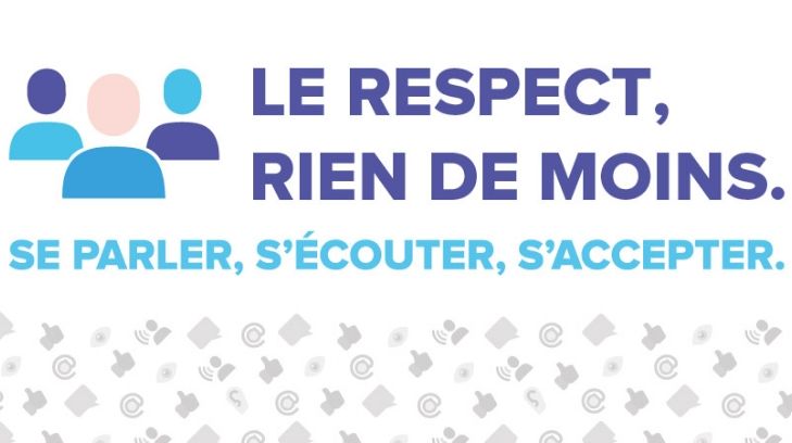 logo image le respect rien de moins