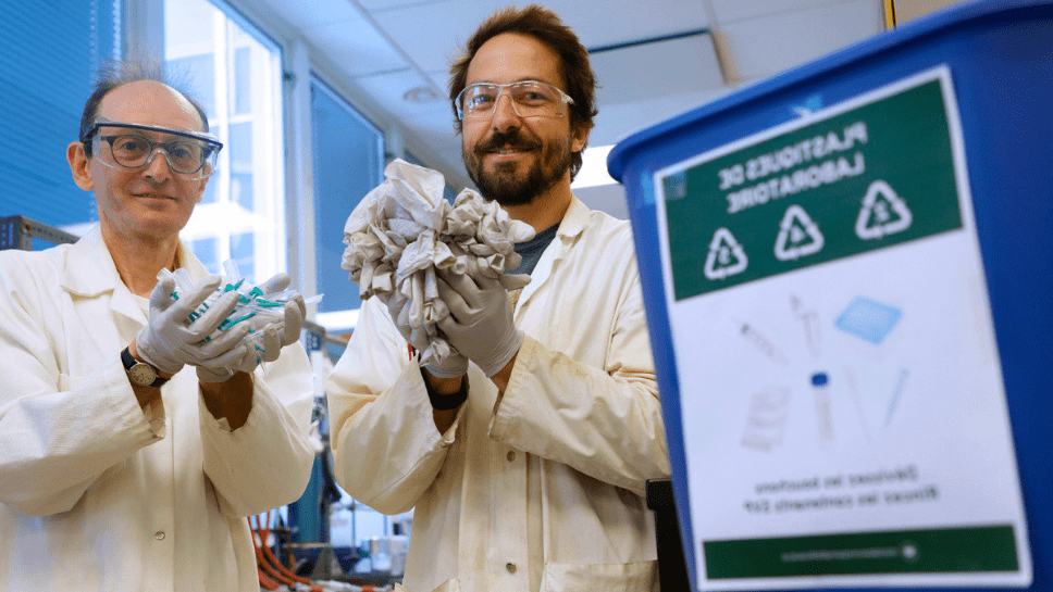 Personnes qui travaillent dans un laboratoire