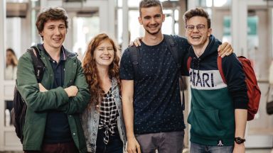 Groupe d'étudiants