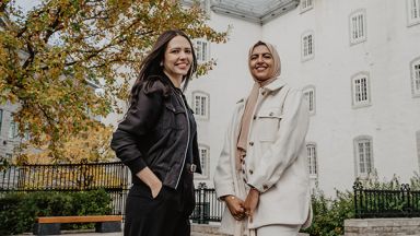 deux étudiantes