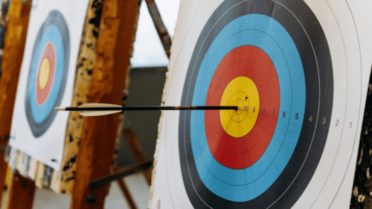 cible de tir à l'arc