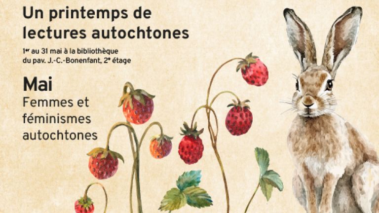 Exposition Je lis autochtone (mai) (visuel)