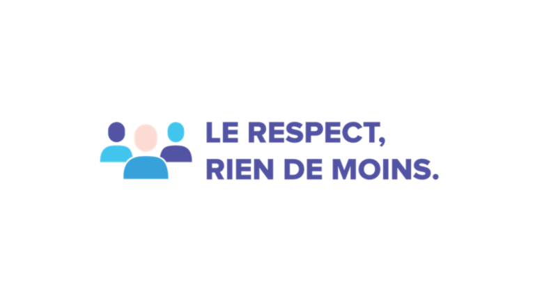 Le respect, rien de moins.